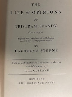The Life & Opinions of Tristram Shandy - Hardcover